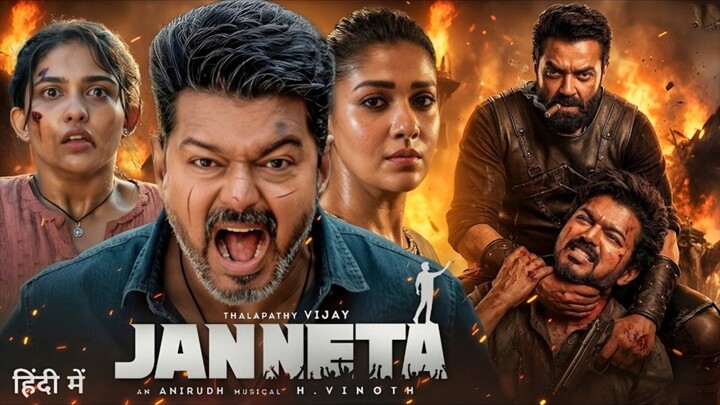 JANNETA (Hindi Dubbed) Full Movie 2026 | Vijay Thalapathy | New South Indian Hindi Dubb Action Movie
