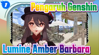 [Pengaruh Genshin / MMD GokuRakuJoudo]
Lumine & Amber & Barbara & Hu Tao & Ke Qing_1