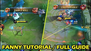 PANO MAG OFFLANE FANNY? FULL TAGALOG 2022 TUTORIAL | MLBB