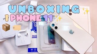 Unboxing iPhone11 📦 (ผ่อนเอา รวมๆดอก 32,000 ก็คนมันอยากได้ง่ะ ) แกะกล่องไอโฟน 11 ในปี 2020 ✨
