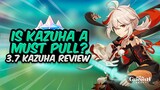 IS HE STILL META WITH DENDRO? Updated Kazuha Review | Genshin Impact 3.7