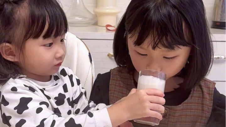 今天做薯条给姐姐吃