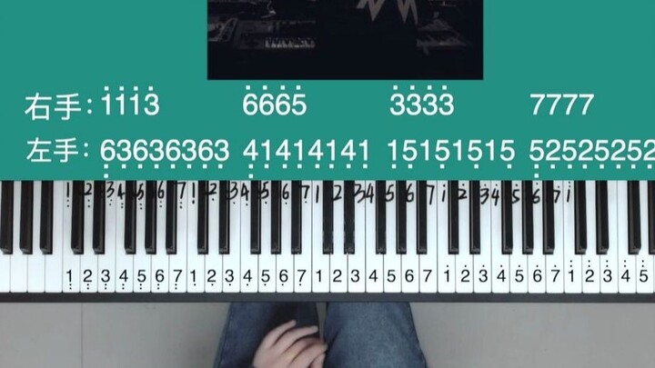 【สอนเปียโน】เพลงเทพระดับสุดยอดที่เหมาะสำหรับผู้เริ่มต้น “Fade”