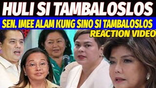 Reaksyon ni Sen. Imee Marcos sa isyu ng umano'y kudeta sa Kamara REACTION VIDEO