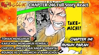 Tokyo Revengers Chapter 246 Full - TOKYO MANJI MULAI MENGAMUK !! Tokyo Manji vs Kanto Manji !!