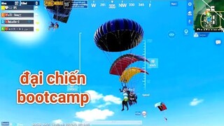 PUBG Mobile - Tàn Sát Bootcamp Cùng Người Lạ Cho Đến Khi Gặp Pro Không Scope Ở Cuối Bo