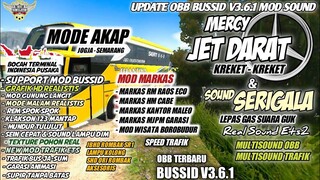 UPDATE OBB BUSSID V3.6.1 SOUND JET DARAT & SOUND SERIGALA | NEW MODE AKAP | BUS SIMULATOR INDONESIA