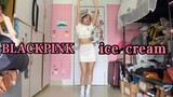 Dance cover - Ice cream - in our dorm room