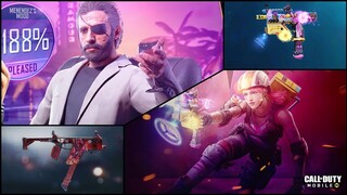 BEST FREE EVENT REWARDS | CROSSOVER LUCKYDRAW |LEGENDARY MAC10 | ALL CONTENTS IN GAME VIEW
