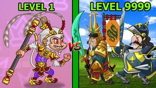 GẮT VÃI LÊN TOP 1 THẾ GIỚI CƯỚP BIỂN CARIBE LV100 Tower Conquest - TOP GAME ANDROID IOS THÀNH EJ