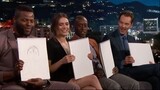 Cast of Avengers_ Infinity War Draws Their Characters
