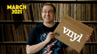 UNBOXING! Vnyl March 2021 - Curated Vinyl Record Subscription Box With Music Reviews!