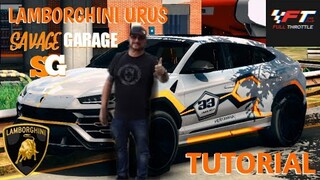 How to make a design for lamborghini urus| Car Parking Multiplayer