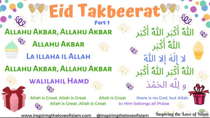 ❤️- labaik AllAhuma Labaik - Aid Takbirat