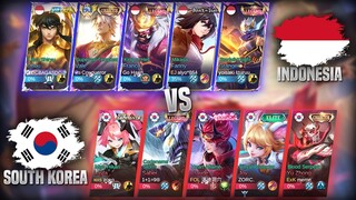 Saber Raom x Layla Midlane SOUTH KOREA vs. Fanny INDONESIA!! | National Arena Contest MLBB