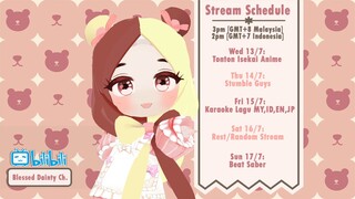 Stream Schedule (Jadual Stream Minggu Ini) VCreator Malaysia [MY/ID/EN]