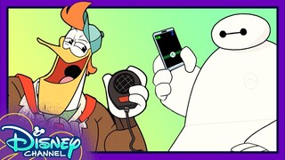 Baymax Helps Launchpad! | Random Rings | DuckTales | Big Hero 6 The Series | Disney Channel