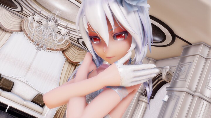 【MMD】ใบ้สีชมพูเปลือยหลัง