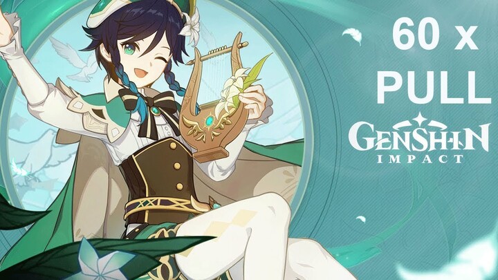 Gacha Genshin Impact - 60 Kali Pull