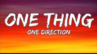 One Direction - One Thing (slowed+reverb) (Short Lyric Video)