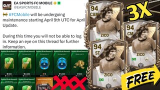 9 APRIL GAK BISA LOGIN! WAKTUNYA KLAIM ZICO DAN HADIAH RIVAL DIVISI DIPERBARUI DI FC MOBILE YUAHPLAY