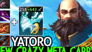 YATORO Kunkka Crazy Meta Carry รายการแรก Armlet Dota 2