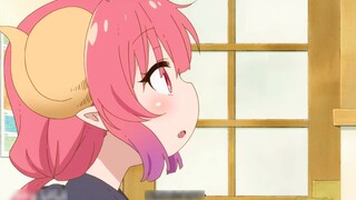 Cuplikan adegan "Miss Kobayashi's Dragon Maid" episode 2