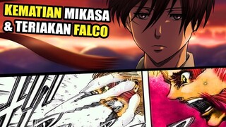 MIKASA BERNIAT MATI & RAHASIA TERIAKAN TITAN FALCO !!! [ Detail ATTACK ON TITAN Ch. 138 ]