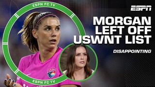 Ali Krieger on Alex Morgan being left off USWNT Olympic roster: It's disappointing | ESPN FC
