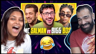 MC SALMAN FT BIGG BOSS - CARRYMINATI REACTION