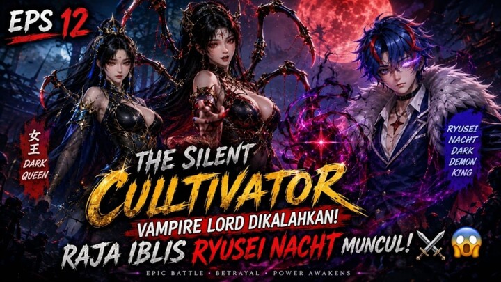 《THE SILENT CULTIVATOR》 EPS 12 SUB INDO - VAMPIRE LORD DIKALAHKAN! 😱 RAJA IBLIS RYUSEI NACHT MUNCUL