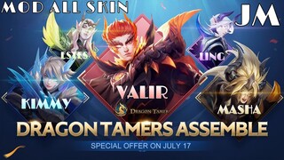 MobileLegend - Mod All Skin Long Giáp Dragon Tamer Squad Full Effect No PassWord | Jin Moba