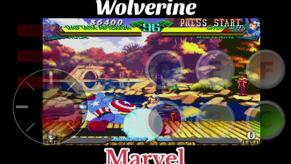 Marvel Superheroes vs Street Fighter : Captain America and Hulk vs Chun-li and Wolverine
