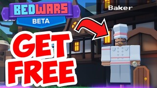 Roblox Bedwars Get The Baker Kit FREE (No Robux)