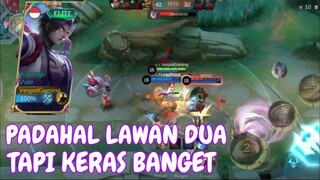 fighter satu ini lumayan keras - gameplay vale mobile Legends bang bang