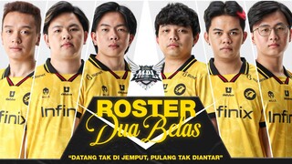 LOCK ROSTER DUA BELAS - ADA YANG DATANG, ADA YANG PERGI