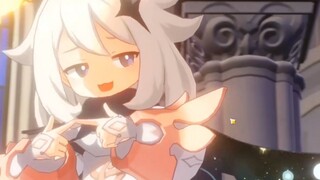 [Genshin Impact] Cute things ahead! Delicious Paimon, please help yourself~