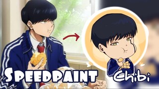 Mash BURNEDEAD Jadi Cimit Chibi Bogel [speedpaint] Mashle