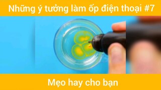 Ý tưởng làm ốp điện thoại màu sắc #meohay