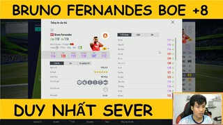 Trải nghiệm Bruno Fernandes BOE +8 duy nhất sever và J. Vardy mùa MOG