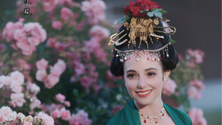 Wishing everyone a safe and healthy Dragon Boat Festival! Hanfu, traditional Chinese style, Dunhuang