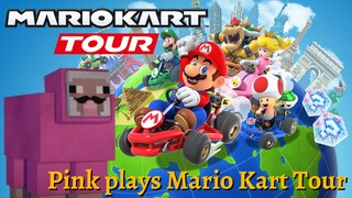 Pink Sheep plays Mario Kart Tour (Glodelania Retro)