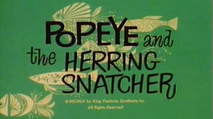ป๊อปอาย ตอน ป๊อบอายจับขโมย (พากย์ไทย GM) : Popeye and the Herring Snatch