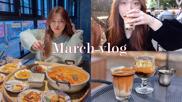 VLOG|Mar.hàng ngày Khoảnh khắc đẹp bên bạn bè trước khi về Macau|Ăn uống, hát karaoke|Dạo phố ăn ngo