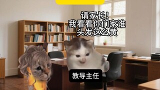 老师你信我啊！真的是祖传黄毛