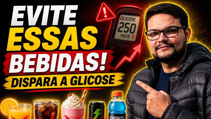 Bebidas que aumentam a glicose