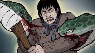 Snake eggs can actually help a person's broken arms grow back, so the thief sacrificed himself to fe