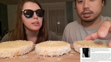 ASMR EATING SOUNDS - ALFAJORES COOKIE + STORY TIME_ THE HISTORY OF ARTIST KEITH