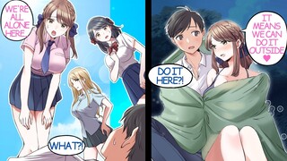 I Got Stuck In An Isolated Island With Three Hot Girls And All Of Them Want Me (RomCom Manga Dub)