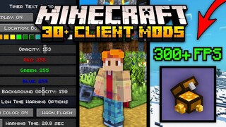 30+ Client Side Vanilla Minecraft Mods For 1.21 Tricky Trials Update!